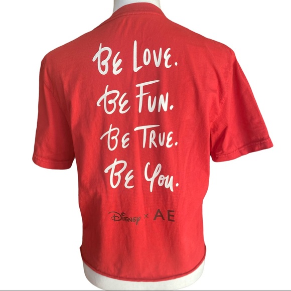 Disney & American Eagle Mickey Mouse Crop Tee - Picture 2 of 5